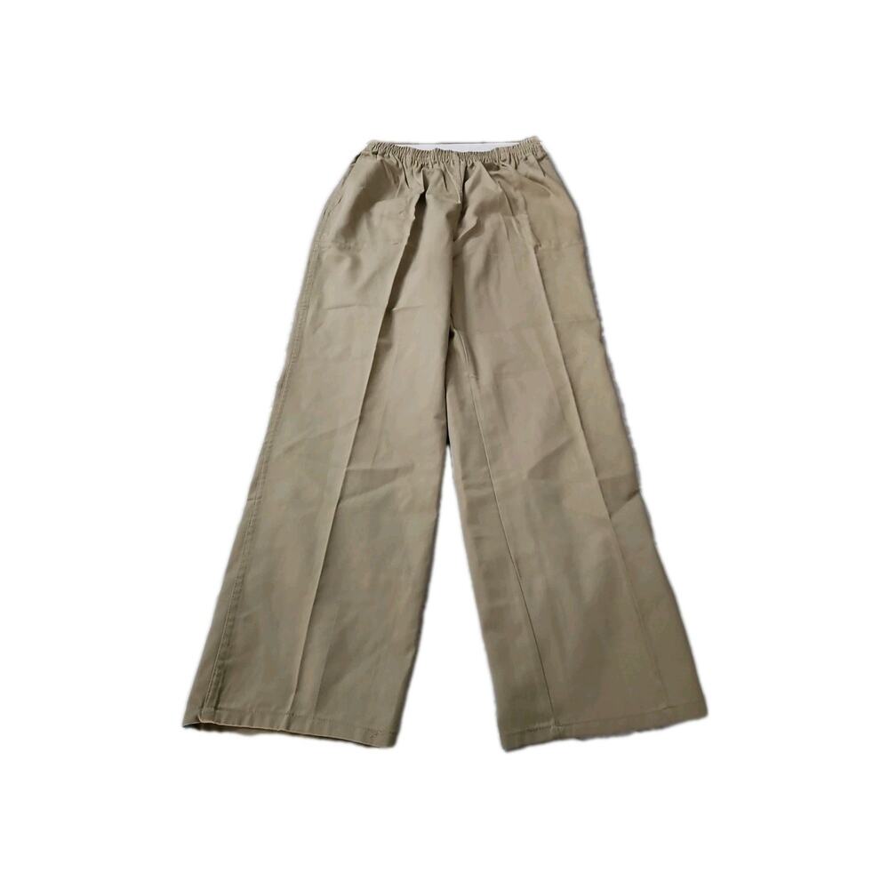 Vintage Sweet-ORR Womens Pants Tan Size 38 Polyester Blend Stretch Waist Pockets